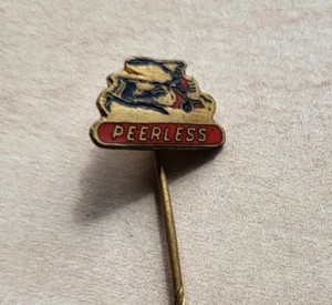 Vintage Esmalte PEERLESS Bicicleta Palo Pin Insignia Logo Años 60 Países Bajos - Imagen 1 de 3