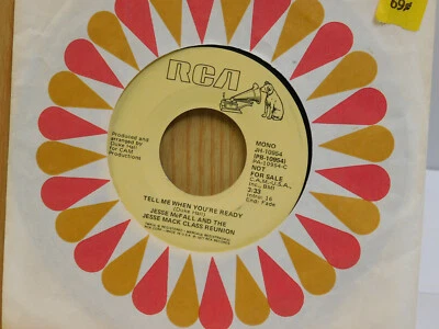 Jesse McFall mono stereo promo 45 Tell Me When Youre Ready on RCA Foto 1 de 2