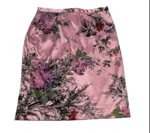 Dolce & Gabbana Floral Silk Skirt IT 42/ UK 6-8/ EU XS-S - Picture 1 of 4