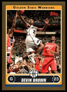 Devin Brown 2006-07 Topps #175 Gold /500 Golden State Warriors - Picture 1 of 2
