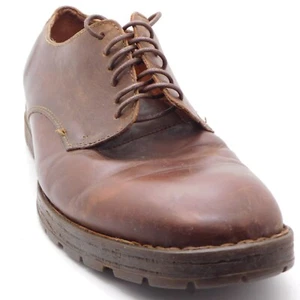 Born Causal Footwear Distressed Leather Shoes Lace Up Closed Toe US Size 12M - Picture 1 of 10