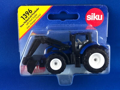 Siku 1396 New Holland T7.315 Tractor with Front Loader Detailed Scale Model 1/87 - Image 1 of 4