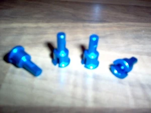 4X Blue Metal Differential Cup / RC Wltoys Cars - Buggy 1:18 / A949 A959 / Neuf - Photo 1/2