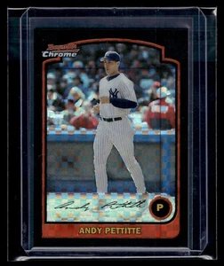 2003 Bowman Chrome Xfractor #43 Andy Pettitte Yankees - Picture 1 of 2