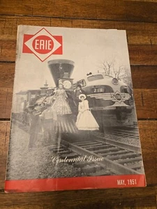 Vintage Erie Railroad Magazine Centennial Issue May 1951 - Picture 1 of 6