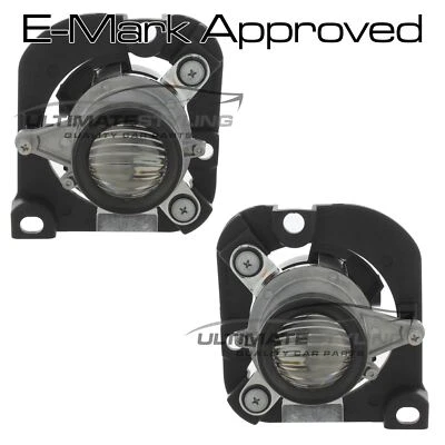 Fog Lights Fits Fiat 500 312 2008-2015 Round Lamp Front Spot Lamps Left & Right - Image 1 of 4