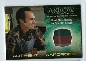 Cryptozoic Arrow Season 2 costume card M08 Quentin Lance - Imagen 1 de 1