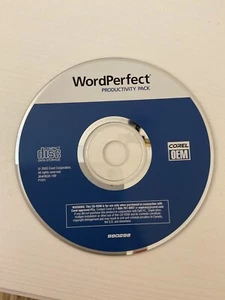 Corel WordPerfect Productivity Pack CD-ROM Software - Picture 1 of 2