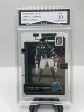 Ahmad Gardner 2022 Panini Optic New York Jets Rated Rookie Card Gem Mint 10!