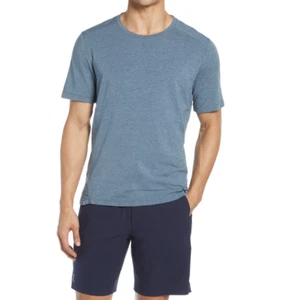 Camiseta de running On Active-T azul jaspeado talla S 2932 - Imagen 1 de 1
