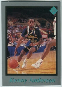 1991 Tuff Stuff Jr. Magazine Insert #42 Kenny Anderson New Jersey Nets - Picture 1 of 2