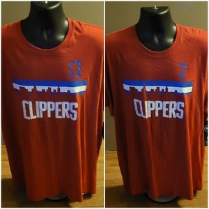 47' BRAND LOS ANGELES CLIPPERS LEONARD AND GEORGE JERSEY T SHIRTS ( NEW ) SZ XXL - Picture 1 of 2