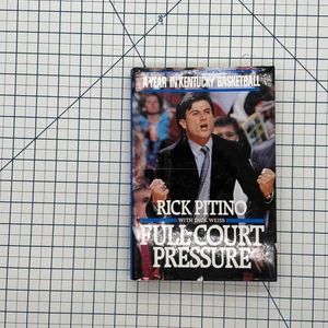 Full-Court Pressure Rick Pitino 1992 First Ed Signed Kentucky Wildcat Basketball - Bild 1 von 12