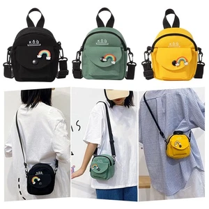 Fashion Cute Canvas Wallet Cross Body Bag Tote Bags Shoulder Bag Canvas Bag - Picture 1 of 15