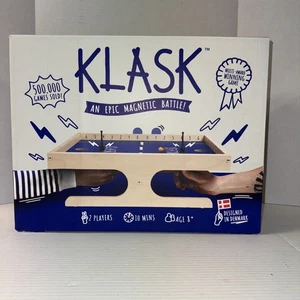 KLASK Board Game An Epic Magnetic Battle! 2-player Party Game For Kids & Adults! - Picture 1 of 8
