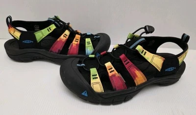 Sandalia Keen Women Newport H2 Retro Original Tie Dye 9.5 Aire Libre Senderismo Sendero Foto 1 de 4