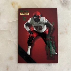2022 Wild Card Matte #MB-48 Ikem Ekwonu Red 3/5 Expired - Picture 1 of 2