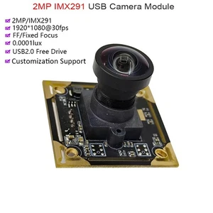 Módulo de cámara USB 2MP 1080P imx291 cmos grado de luz estelar FF 30fps UVC OTG cámara web - Imagen 1 de 7