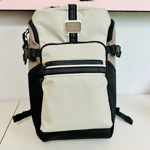 TUMI ALPHA BRAVO RESERVE UNISEX BACKPACK CHALK RUCKSACK $725 - Picture 1 of 13