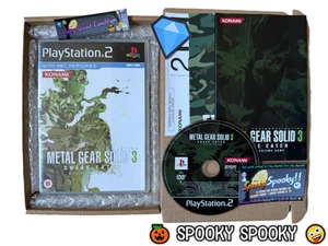 Metal Gear Solid 3 Snake Eater PS2 - UK PAL VGC with Reg & Natural Disc - Picture 1 of 9