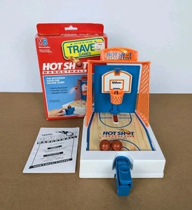 De colección 1992 Hot Shot Baloncesto Juegos de Viaje Milton-Bradley Juego Completo En muy buena condición - Imagen 1 de 7