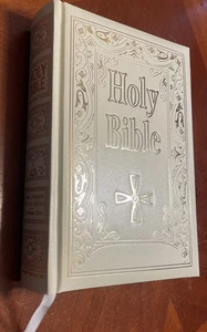 Ledergebundene neue katholische Bibel. Saint Joseph Fine Art Edition. Familienbibel  - Bild 1 von 3