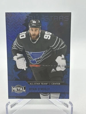 2020-21 Skybox Metal Universe - All-Stars Ryan O'Reilly #178 Blue Spectrum - Image 1 of 2