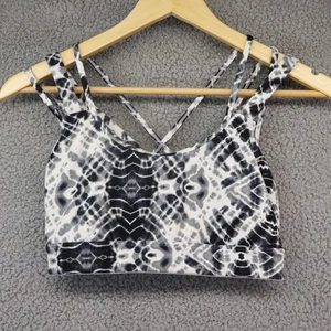 Sujetador deportivo Victoria Secret talla M? Espalda cruzada con tiras negro blanco - Imagen 1 de 5