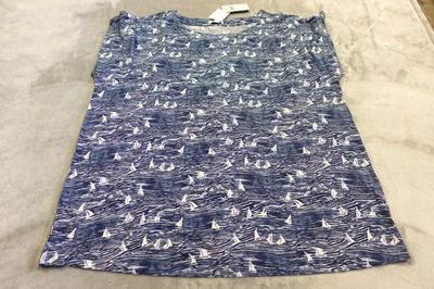 J.Jill Women's Large Tall Boat Neck Buttoned Back Tee NWT - Image 1 of 4