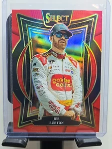 2025 Panini Select Racing Jeb Burton Grandstand Red Prizm Parallel 069/125 - Picture 1 of 6