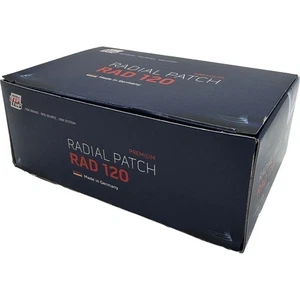 REMA TIP TOP RAD-120 Radial Tire Repair Patch 4-7/8" x 3" 2ply - Box of 10 - Picture 1 of 3