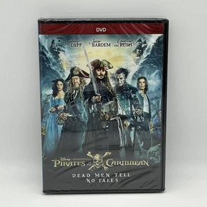 Pirates of the Caribbean: Dead Men Tell No Tales (DVD, 2017) New Sealed Disney - Picture 1 of 5