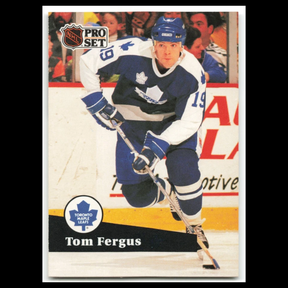 Tom Fergus #234 1991 Pro Set Toronto Maple Leafs Hockey Card NHL NM - Image 1 of 3