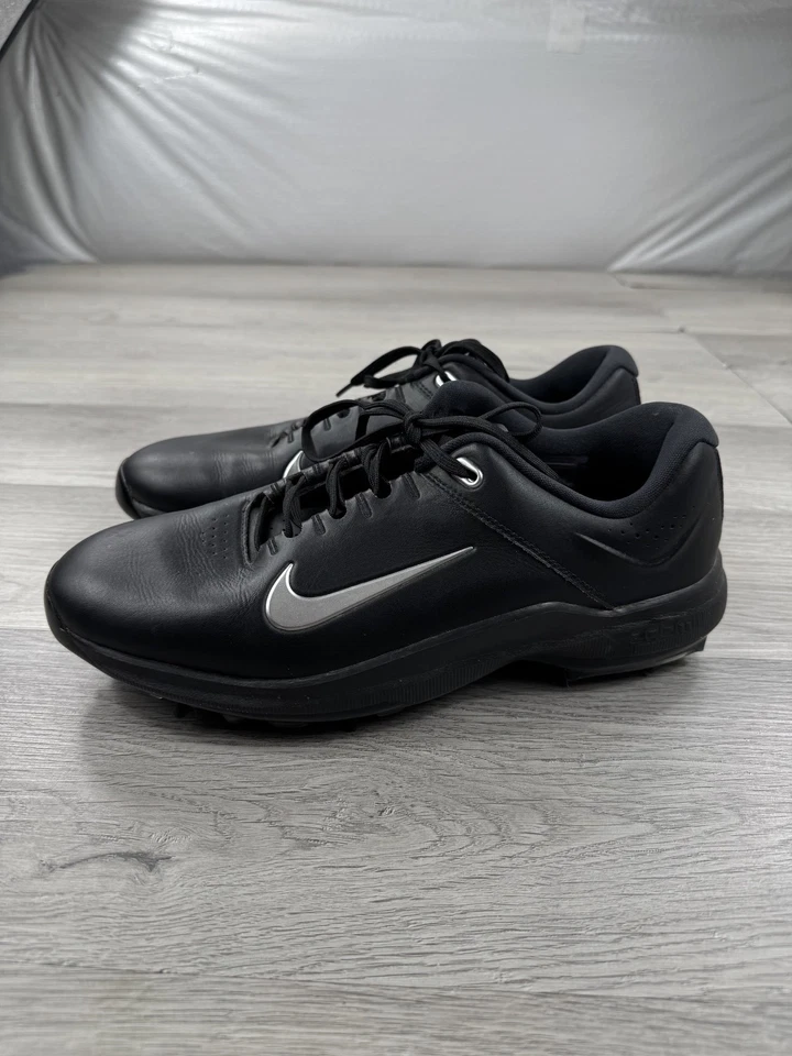 Nike Tiger Woods Air Zoom TW20 Mens Black Golf Shoes CI4510-001 Size 8 - Image 1 of 4