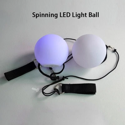 2 Pcs Poi Balls LED Ball Balls 9 Mode 7 Color Light Poi Ball - Bild 1 von 4