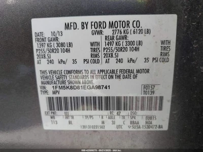 Soplador motor auxiliar trasero compatible con 10-19 FLEX 414814 Foto 1 de 4