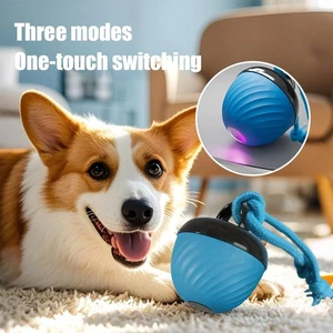 Pet Toy Jumping Ball Dog Toy Yo-yo Chew-resistant Ball Electric Dog bouche - Picture 1 of 20