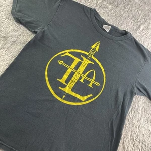 Front Line Assembly Shirt Mens Medium Black Yellow FLA Industrial Band Music EBM - Picture 1 of 7
