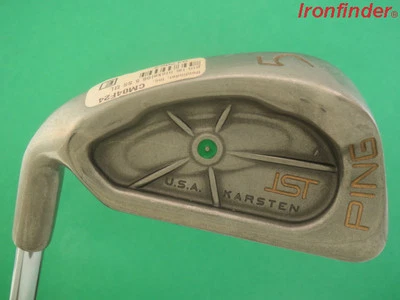 Ping ISI Níquel Único 5 Hierro Acero Cushin JZ Eje Rígido Para Hombres MANO IZQUIERDA Verde Foto 1 de 4
