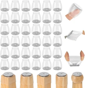 36Pcs Round Chair Leg Floor Protectors, Silicone Chair Feet Caps to Protect - Picture 1 of 4