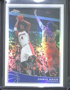 2009-10 Topps Chrome Refractor #88 Chris Bosh No 200 of 500