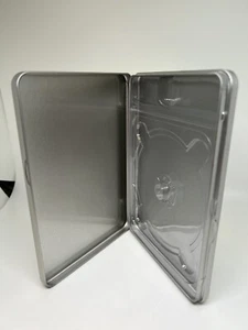 2 PCS NEW HIGH QUALITY TIN DVD CASE NO WINDOW NO INDENT, CLEAR TRAY, BL903