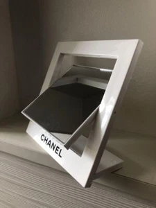 RAR Original CHANEL Ständer Drehspiegel Neuheit GESCHENK weiß - Bild 1 von 11