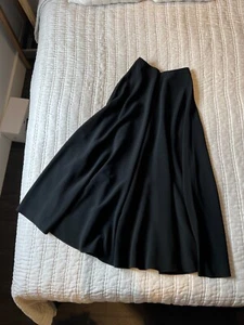 THE ROW Mara Stretch Crepe Maxi skirt in Black- Worth $1650- MUST VIEW!! - Picture 1 of 12