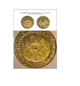 Brasher Doubloon TWO SIDED Jigsaw Puzzle with FREE Shipping - Picture 1 of 2
