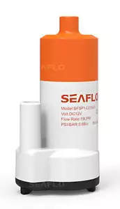 SEAFLO 12v Multi Purpose Submersible Water Transfer Pump 4.2 GPM - Bild 1 von 3