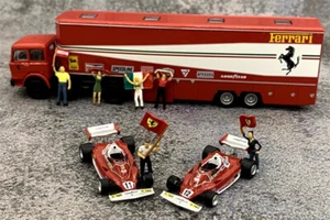 1:87 für BREKINA für Fiat für 691 für Ferrari 312 für T2 1977 für Ferrari Set - Bild 1 von 12
