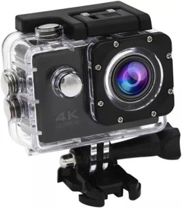 4k 1080p Sports Action Camera Motorcycle Helmet Bicycle Underwater Camera - Picture 1 of 8