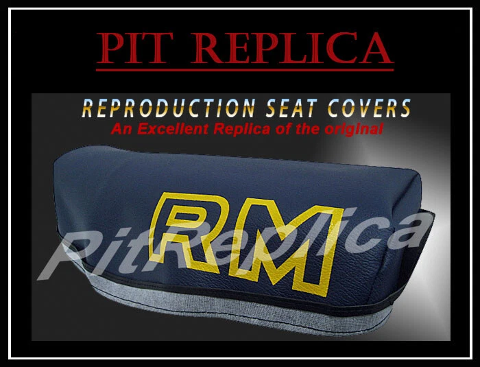 NUEVA CUBIERTA DE SILLÍN ASIENTO SUZUKI RM250 RM465 RM500 1981 1982 1983 *AZUL OSCURO* *3TACC Foto 1 de 4