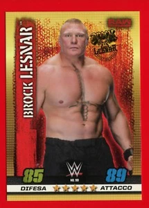 WWE SLAM ATTAX 10th Edition -Topps 2017- Card Basic n. 90 - BROCK LESNAR - Imagen 1 de 5